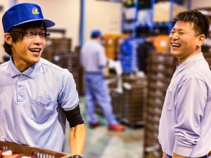 定期往復便の大型運転手