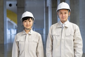外壁材の検品・梱包作業