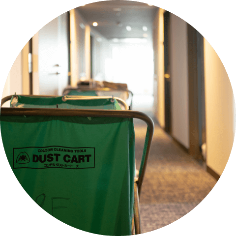 資材カートの写真