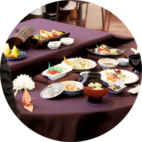 お通夜振る舞い