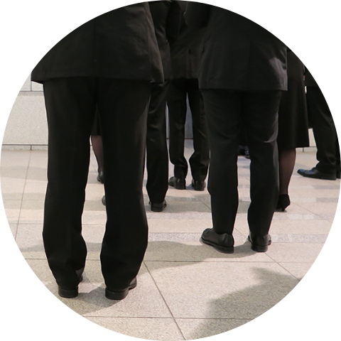 お通夜振る舞い終了