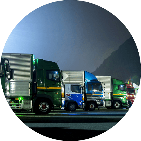 トラック駐車場