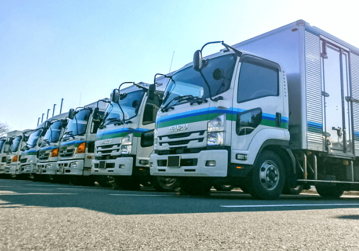 トラック駐車場