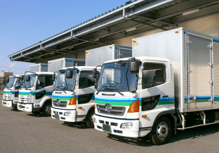 トラック駐車場