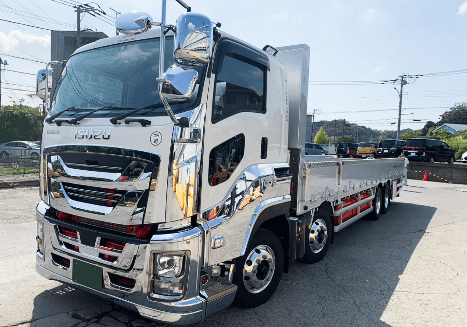 大型トラックの外観