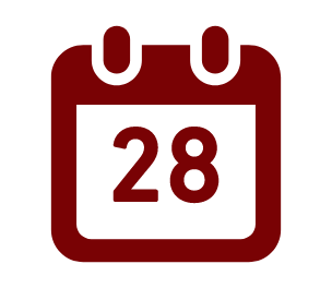 カレンダーのアイコン