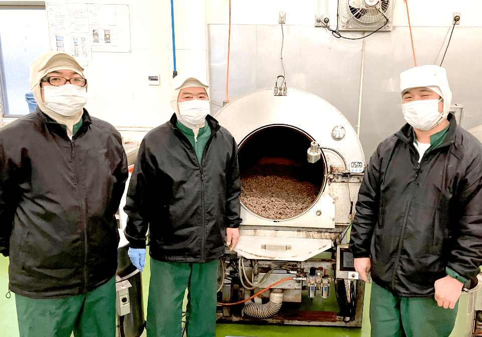 従業員3人の写真