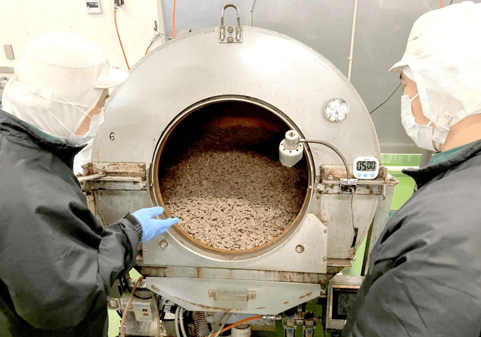 完成品検査の写真