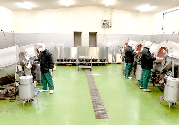 商品検査の写真