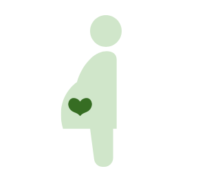 産休・育休・介護休暇　イラスト