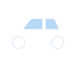 マイカー通勤　イラスト