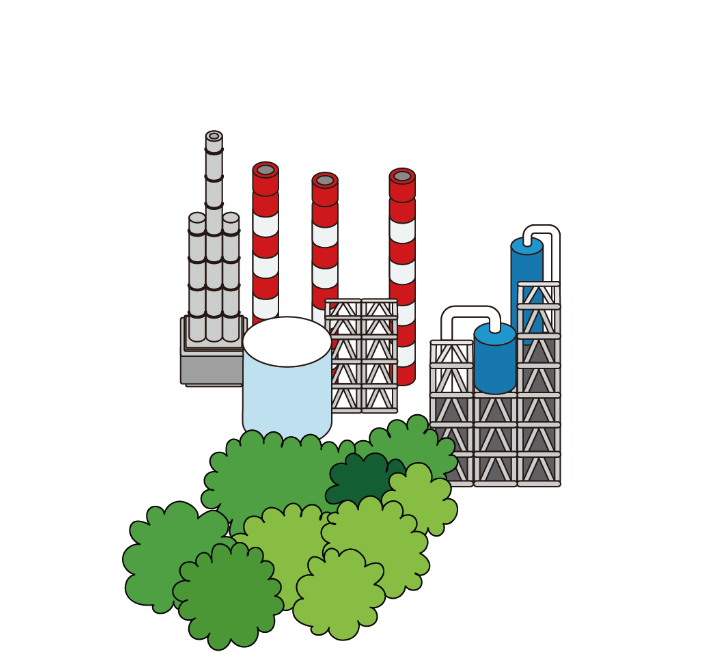 工場のイラスト