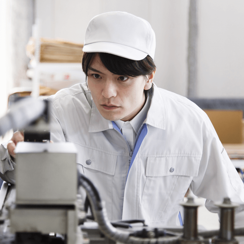 製造課男性社員