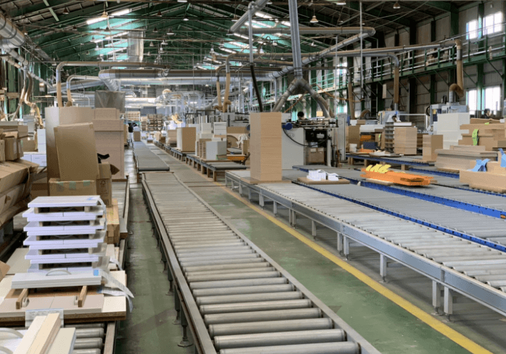 木材加工ライン