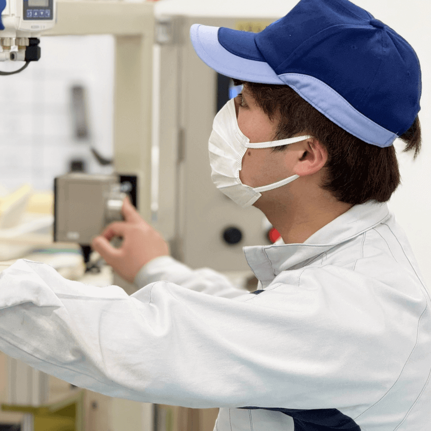 製造部員の写真