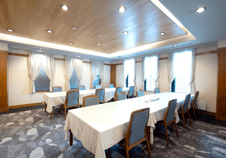 クラブハウスにあるレストラン