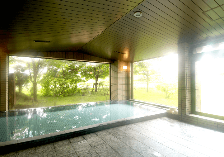 クラブハウスにある大浴場